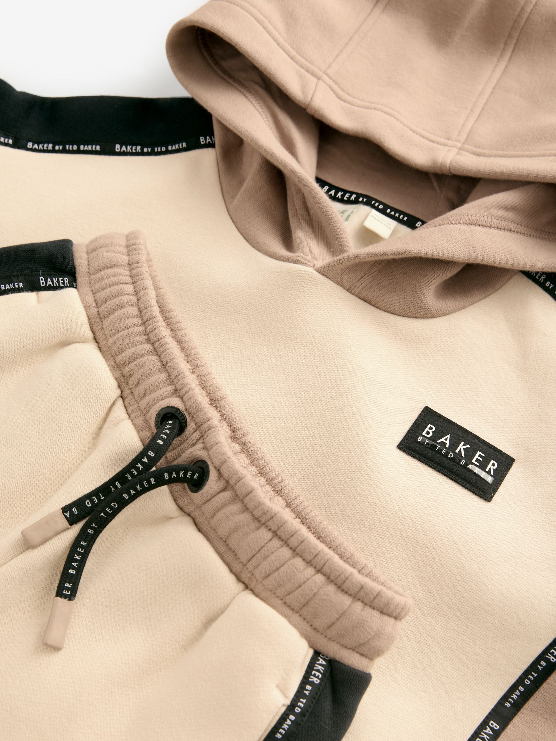 Baker by Ted Baker Tape Hoodie And Shorts Set