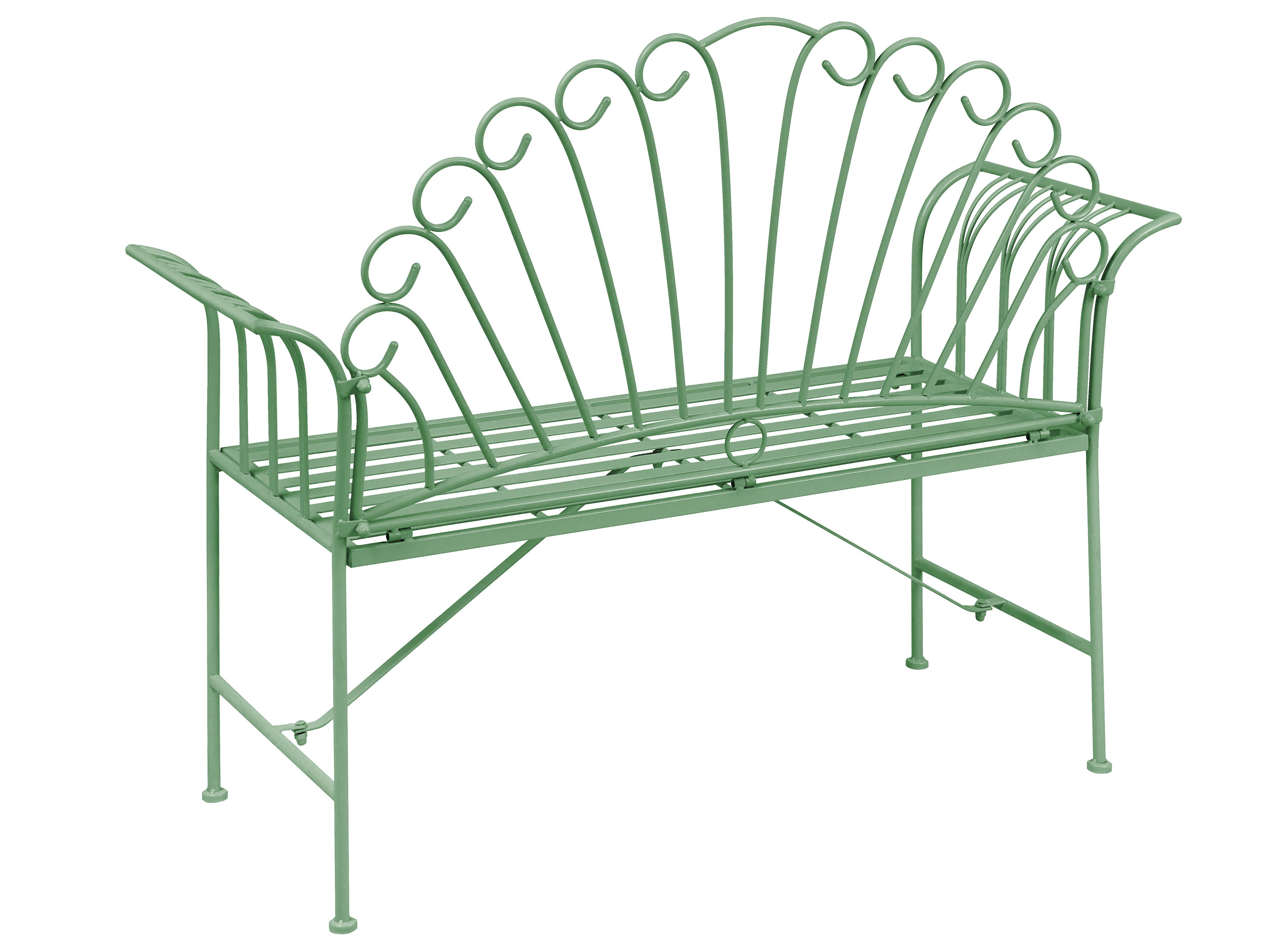 Tuinbank CAVINIA 125 cm Metaal Groen