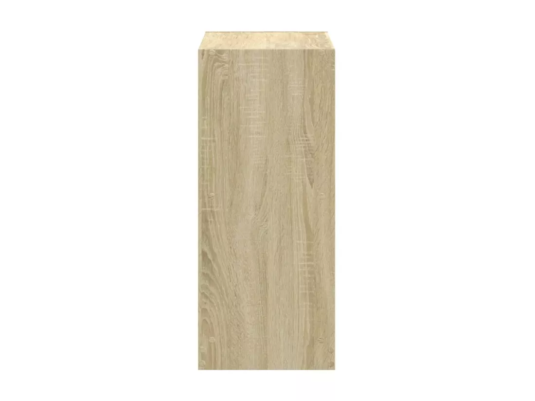 Bibliothèque chêne sonoma 68,5x32x75 cm bois d'ingénierie