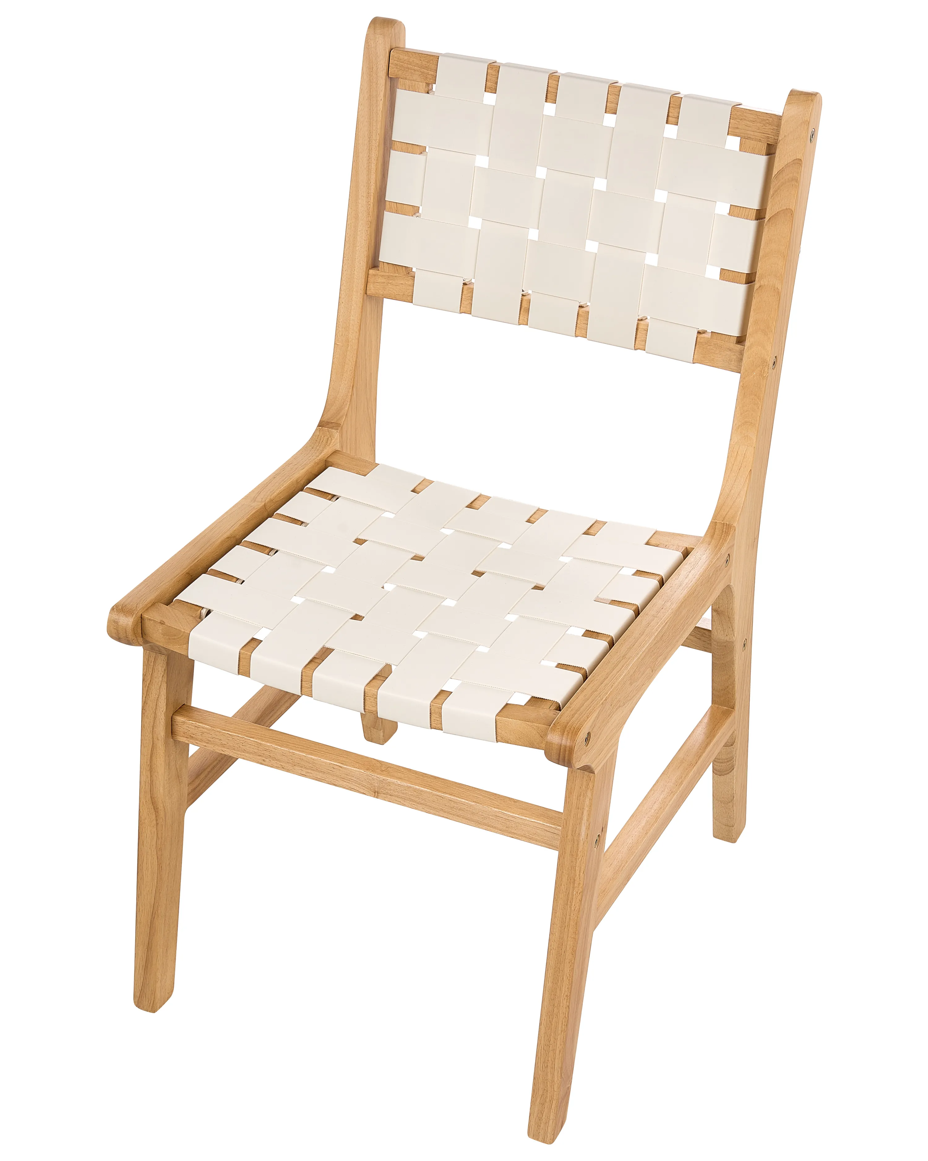 Set van 2 eetkamerstoelen HUMBLE Hout Lichtbruin