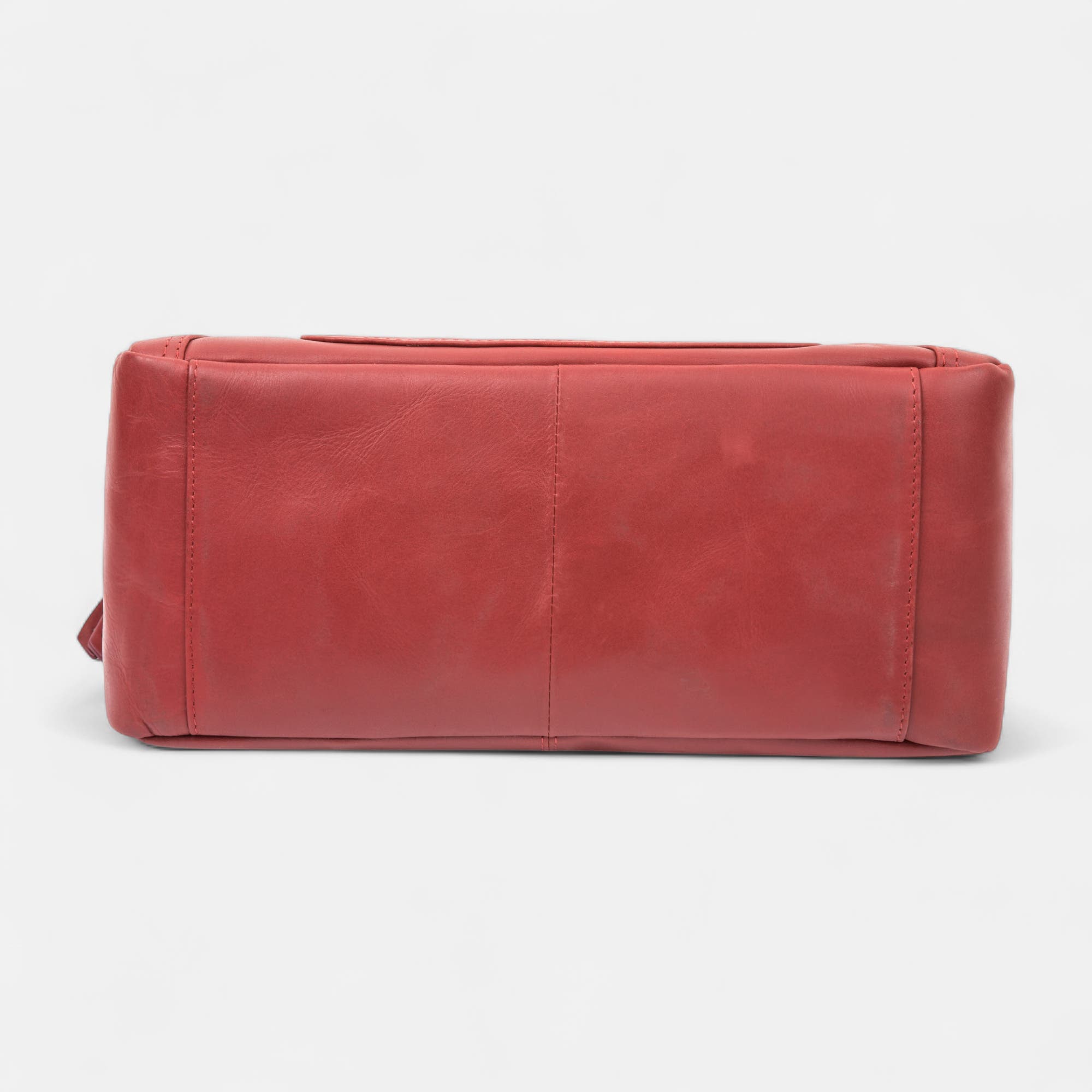 Sac à main en cuir rouge