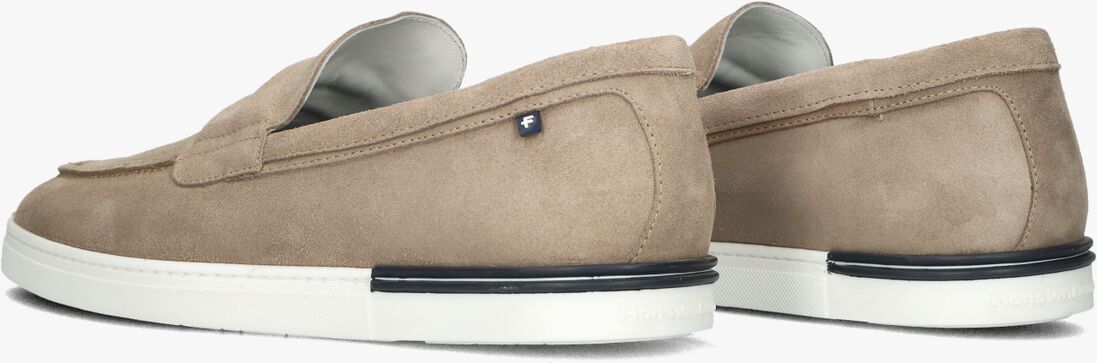 FLORIS VAN BOMMEL taupe floris van bommel loafers sfm-40025