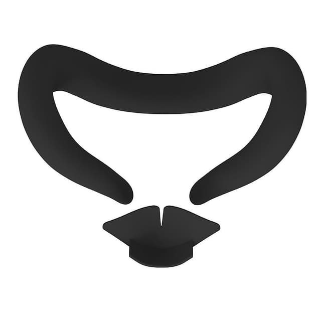 VR-åndbar øjenpude-beskyttende erstatning for Meta Quest 3 Sort