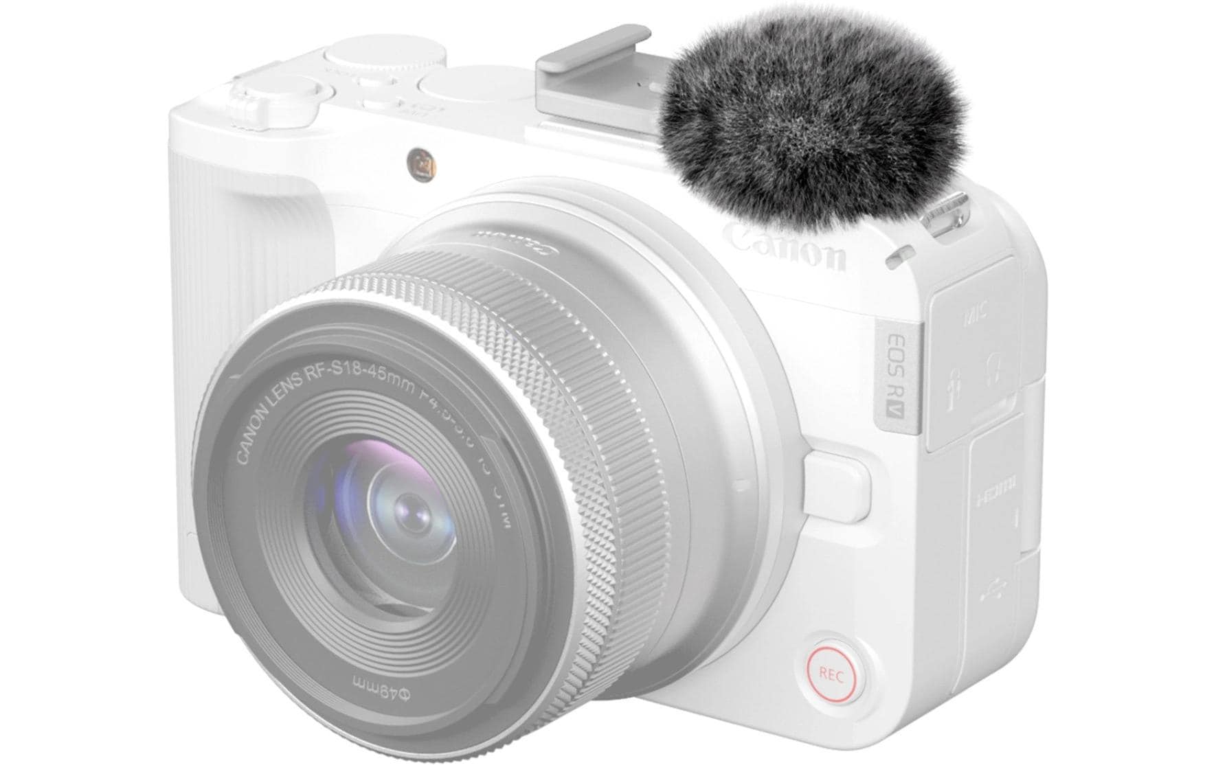 Furry Windschutz-Kit für EOS R50 VWindgeräuschreduzierung