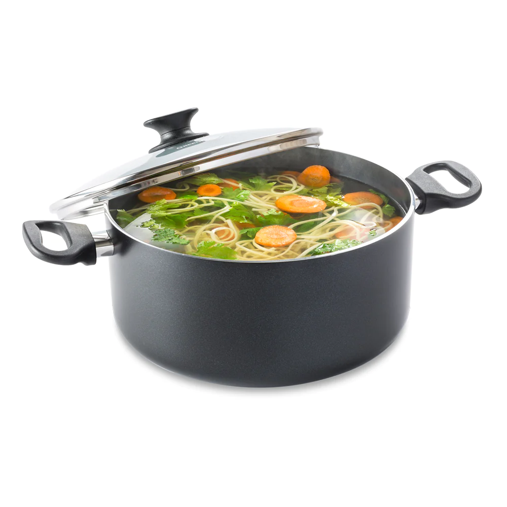 Faitout Cambridge en Céramique 24 cm et son couvercle Greenpan