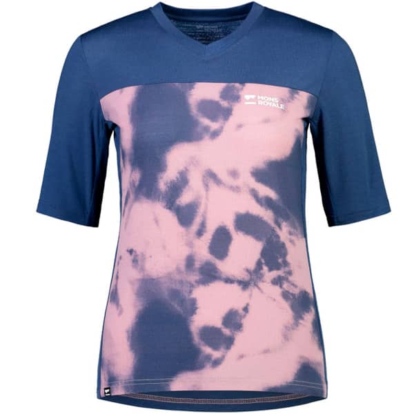 Maillot VTT MONS ROYALE W REDWOOD VT ALU AOP DENIM TIE DYE