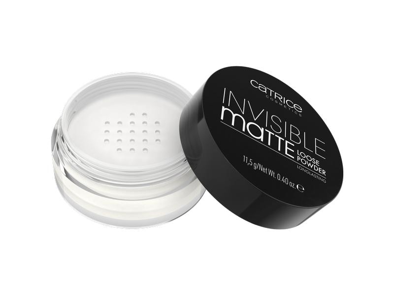 Catrice Invisible Matte Loose Powder 001 Universal Transparenter, loser Puder für ein langanhaltendes und mattes Finish