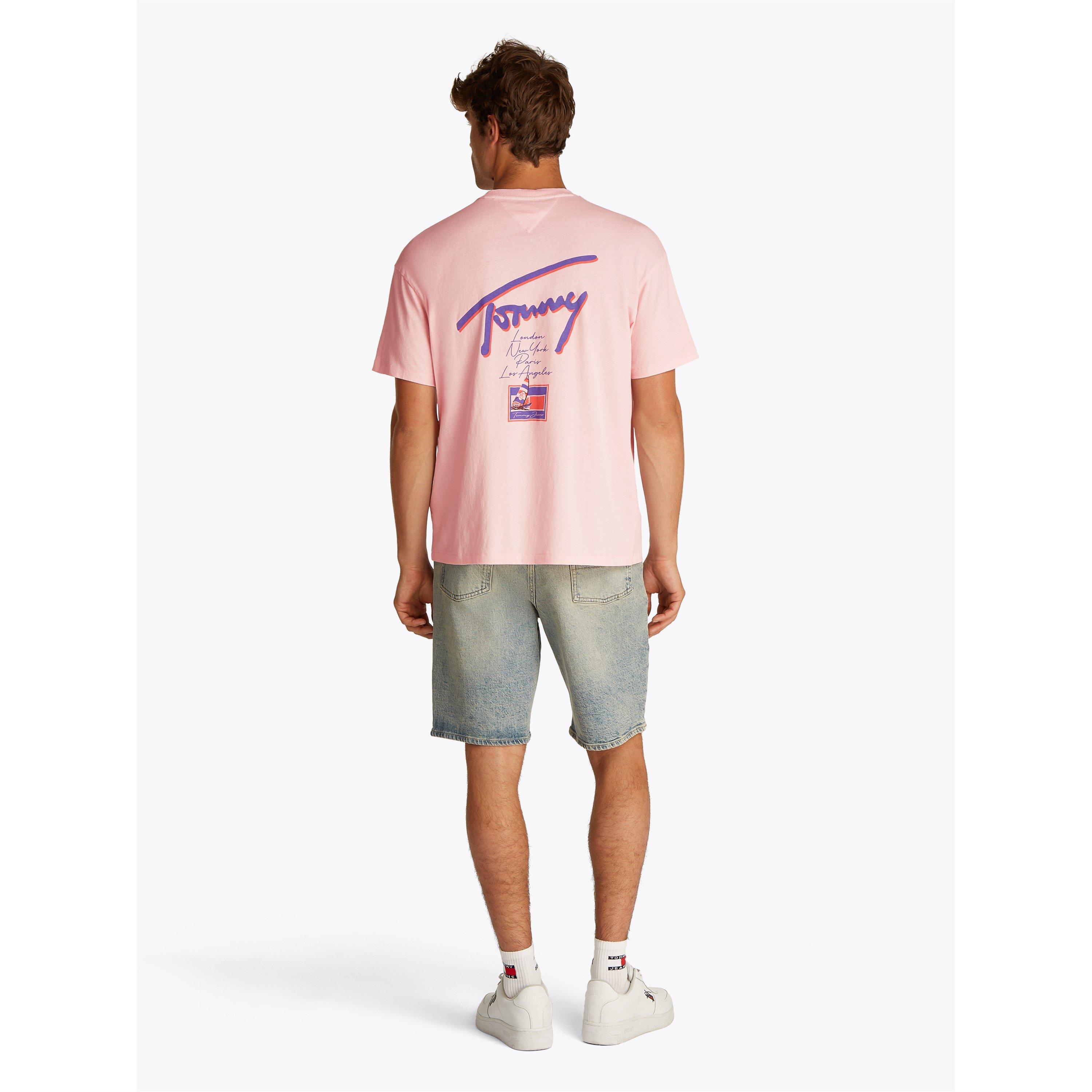 Tommy Jeans TJM RLX FADED GRAPHIC TEE EXT