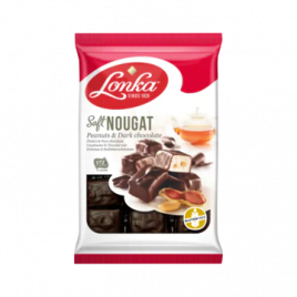 Lonka Zachte noga met pinda's en pure chocolade