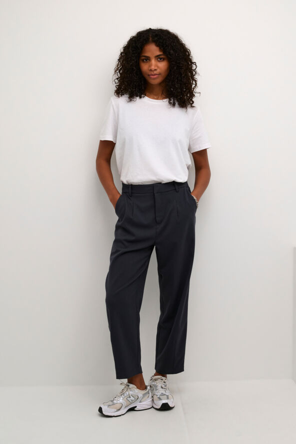 Kaffe KAmerle 7/8 Pants Suiting Black oyster