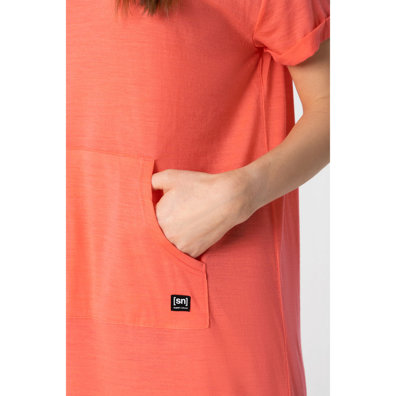Super.Natural Damen Hooded Kleid