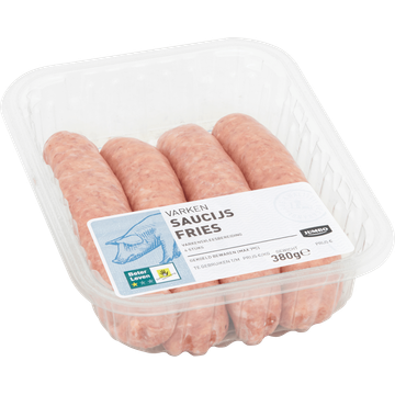 Jumbo Saucijs Fries Varken 4 Stuks