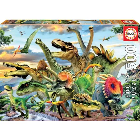 Educa Dinosaurier, 500 Teile