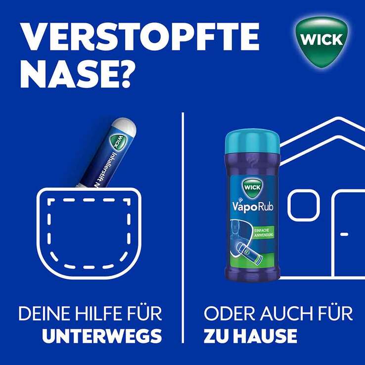 WICK Inhalierstift N, 2x1 St