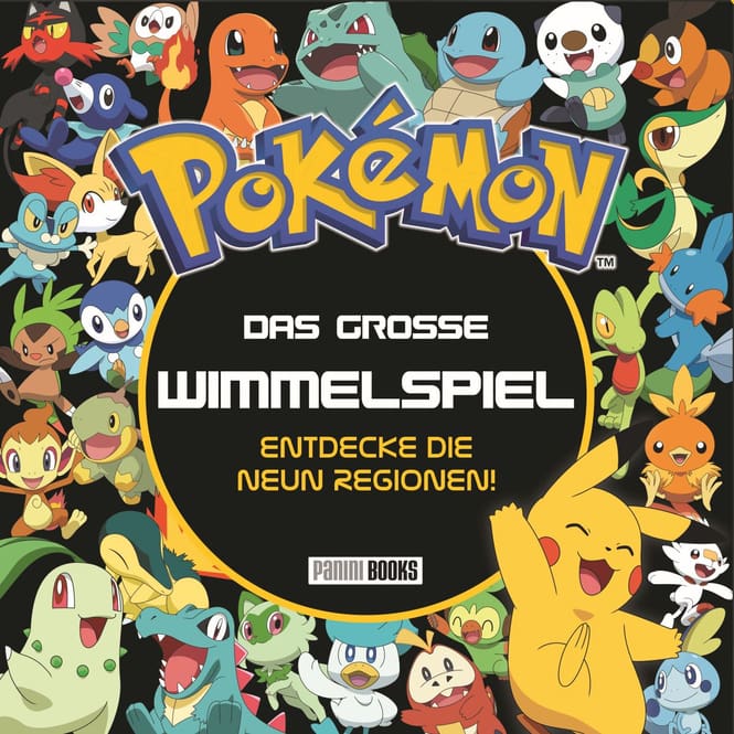 Pokémon - Das grosse Wimmelspiel - Entdecke die neun Regionen!
