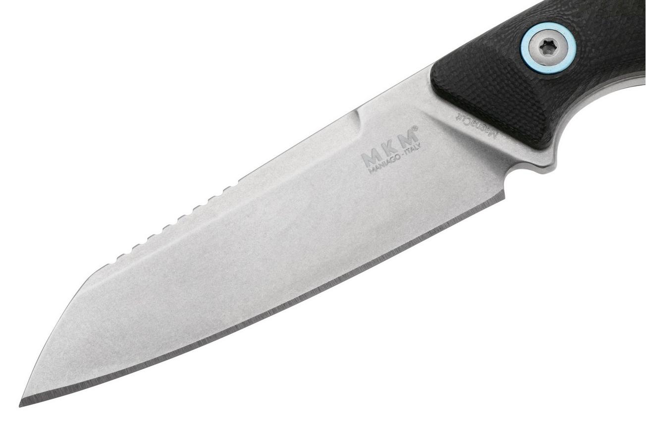 MKM Pocket Tango 2 Lambsfoot PT2-GBK Black G10 vaststaand mes, David C. Andersen design