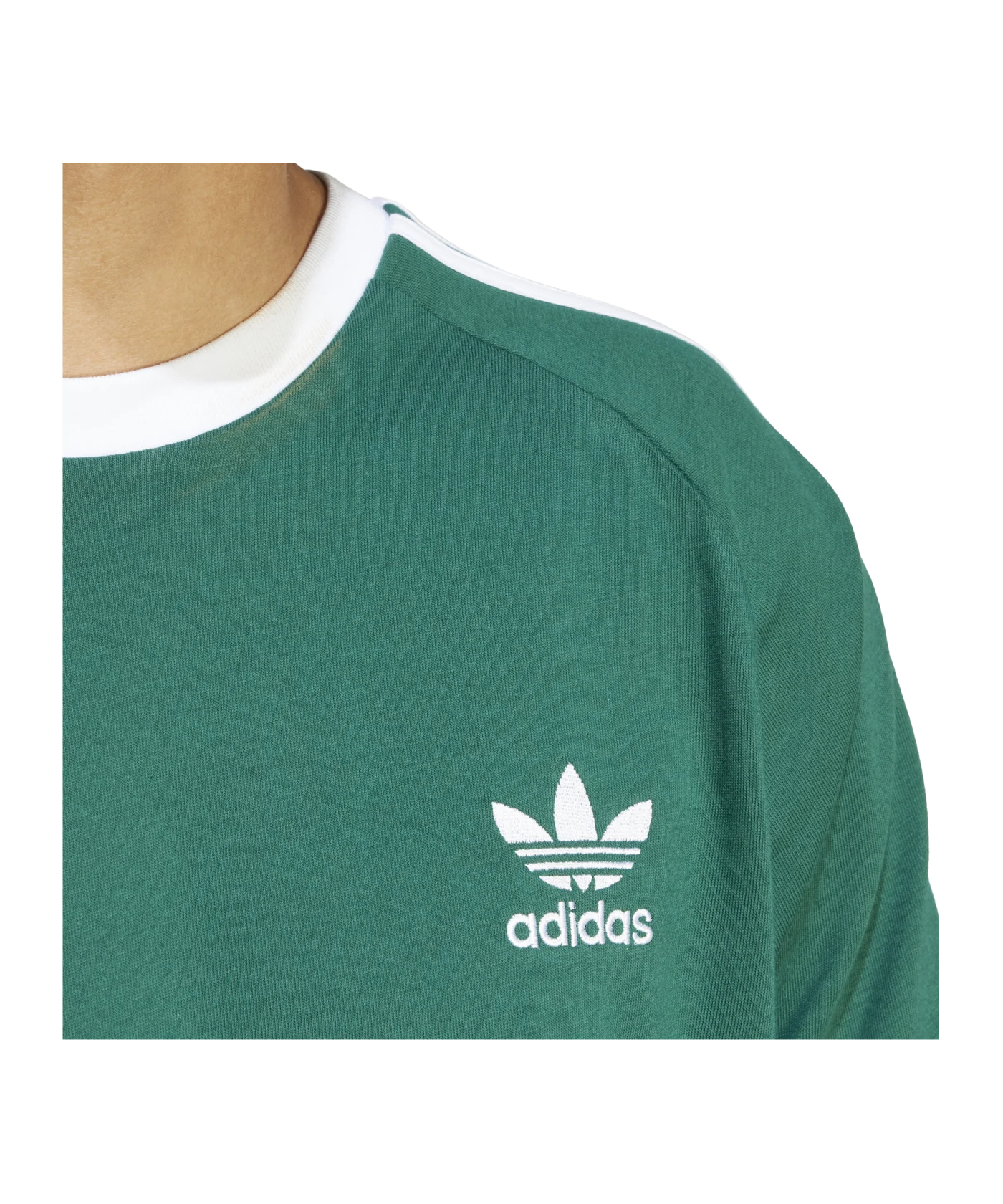 adidas Originals Adicolor 3-Stripes T-Shirt Grün