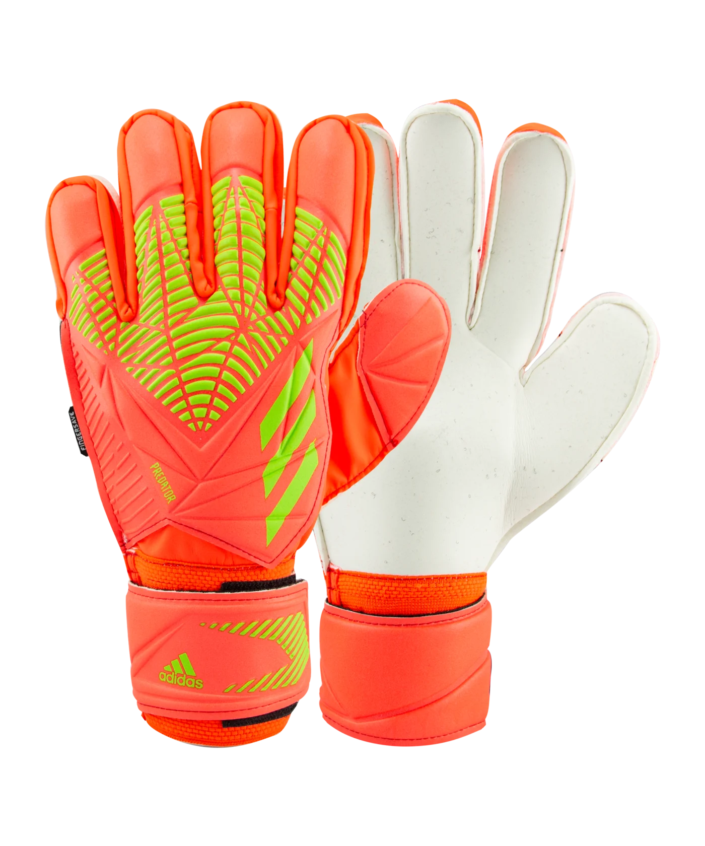 adidas Predator Match FS Game Data TW-Handschuhe Rot Grün