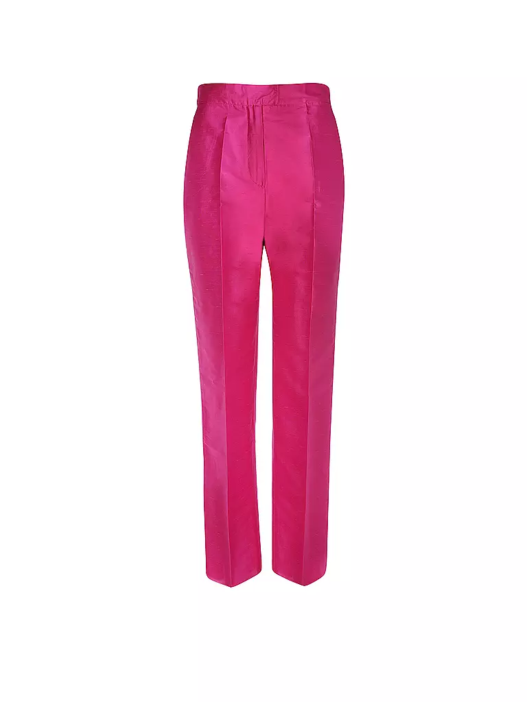 MAX MARA STUDIO Seidenhose SHANTUNG pink