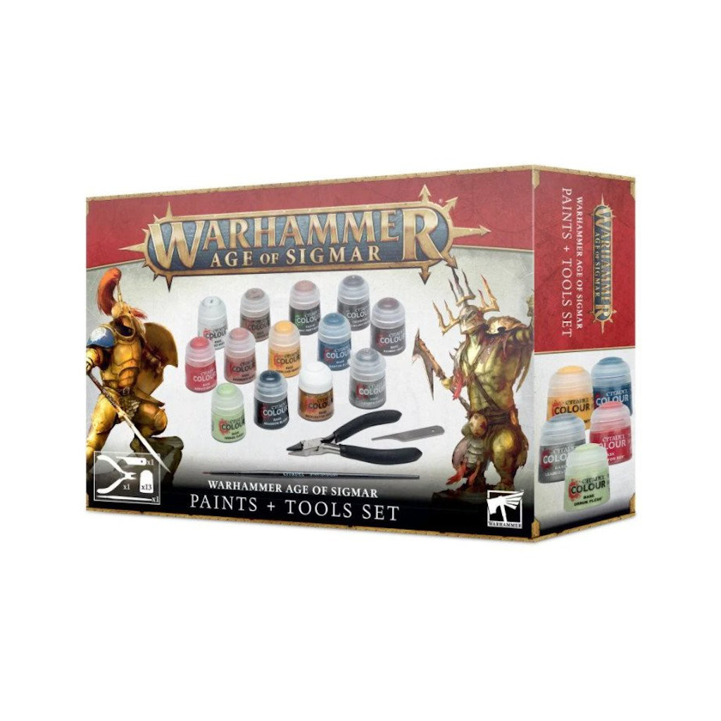Age of Sigmar : Paints + Tools Set