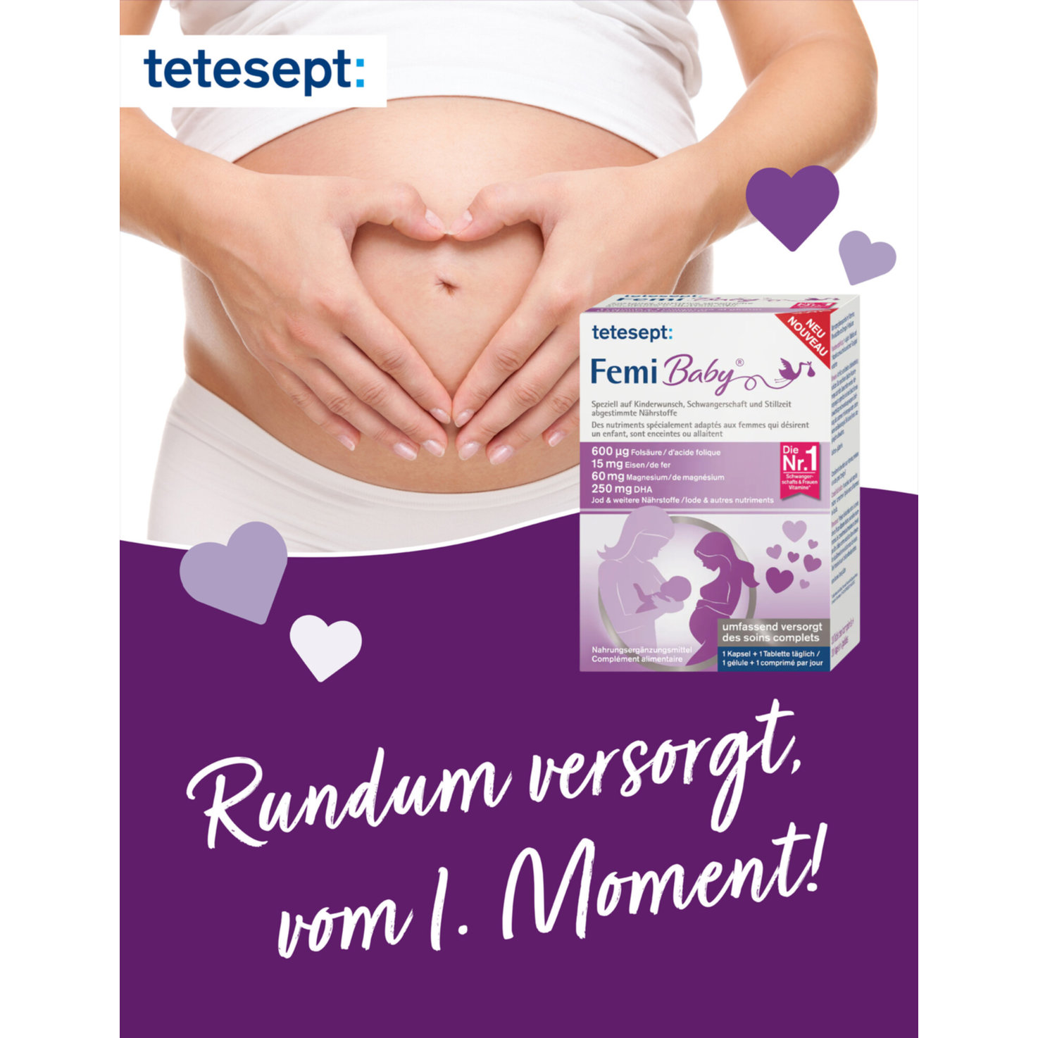 tetesept Femi Baby FTA Kapseln 2x30 Stück
