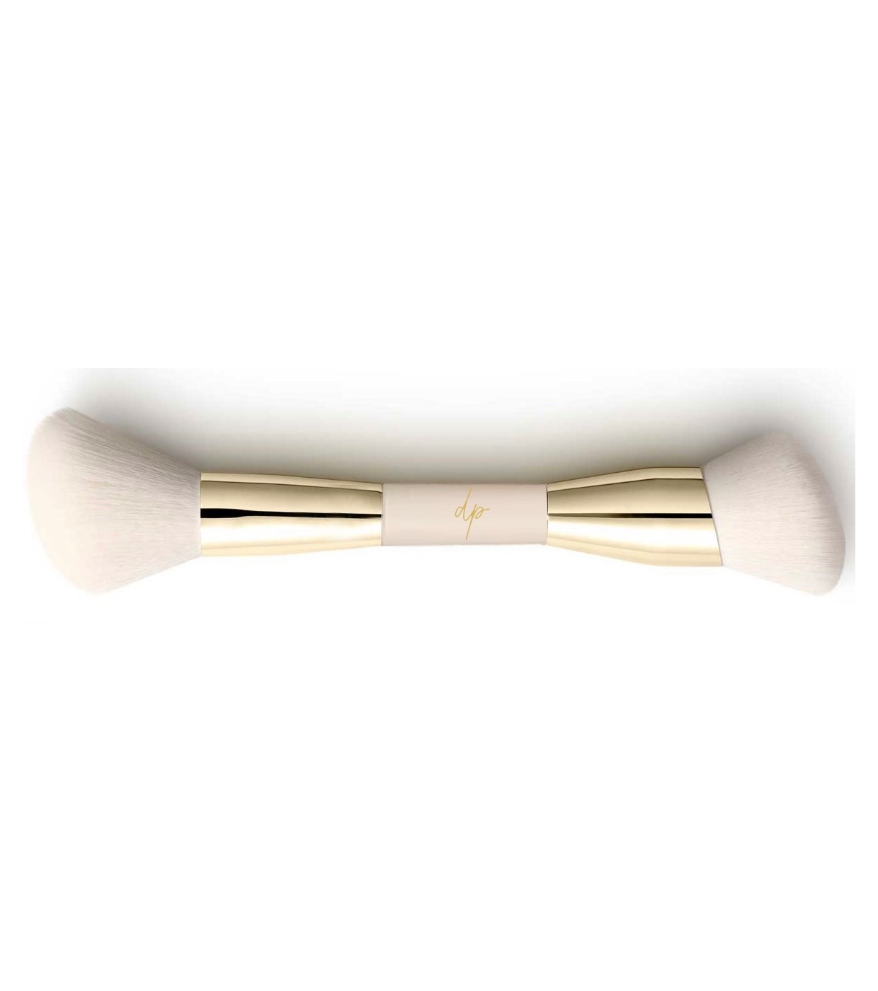 Diana Piriz Cosmetics - Pincel de maquiagem com ponta dupla para creme e pó - 01