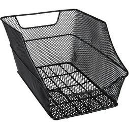 Panier de vélo 'BIG' pour porte-bagage, noir
