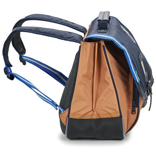 Tann's - LOAN CARTABLE 38 CM - Marine / Marron
