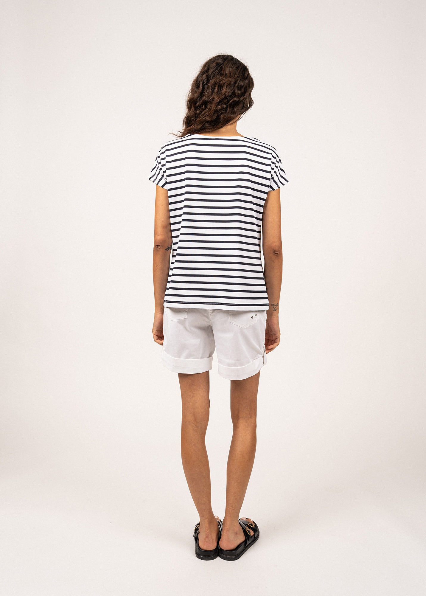 T-shirt rayé Lannilis