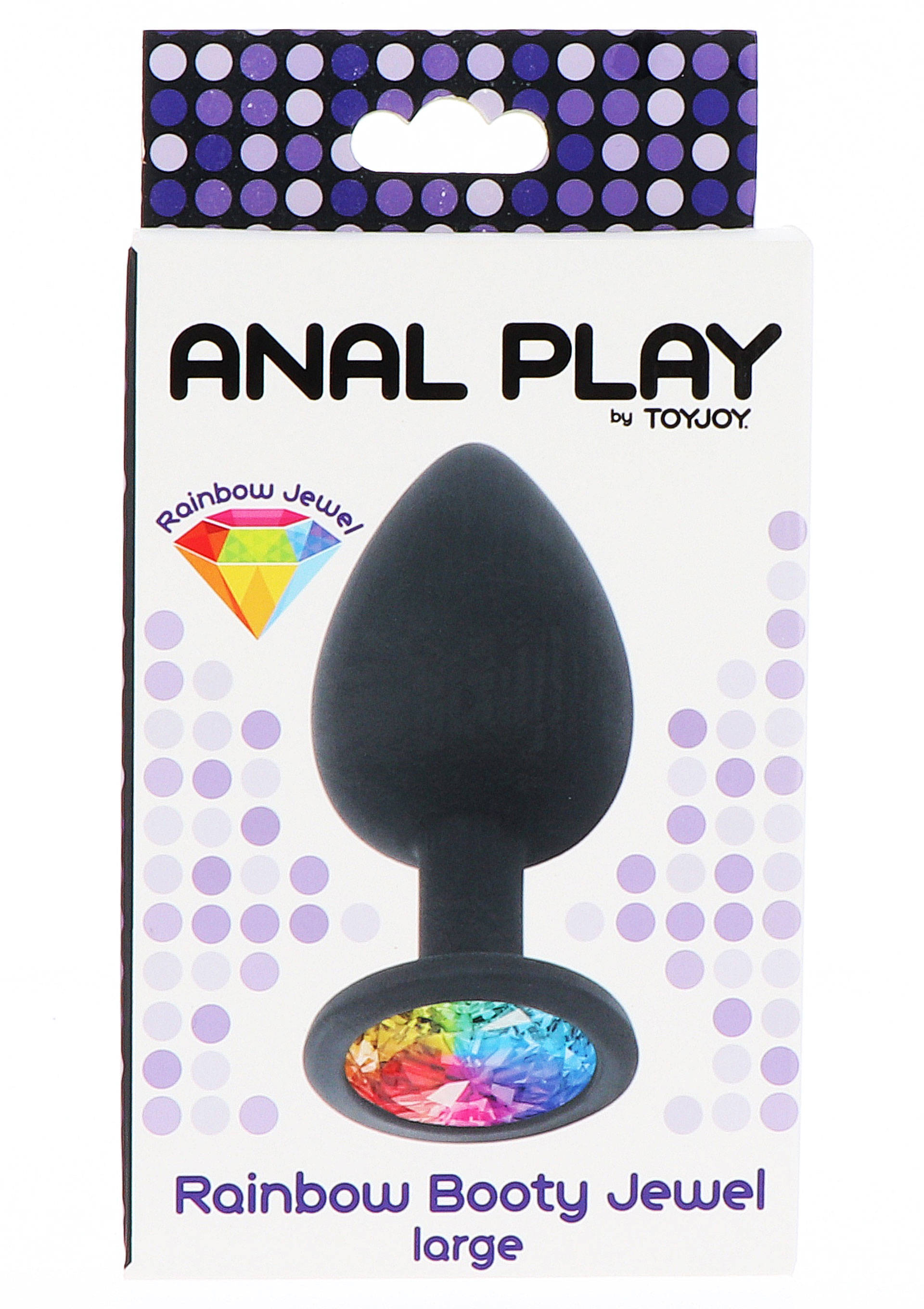 ToyJoy Rainbow Booty Jewel Large