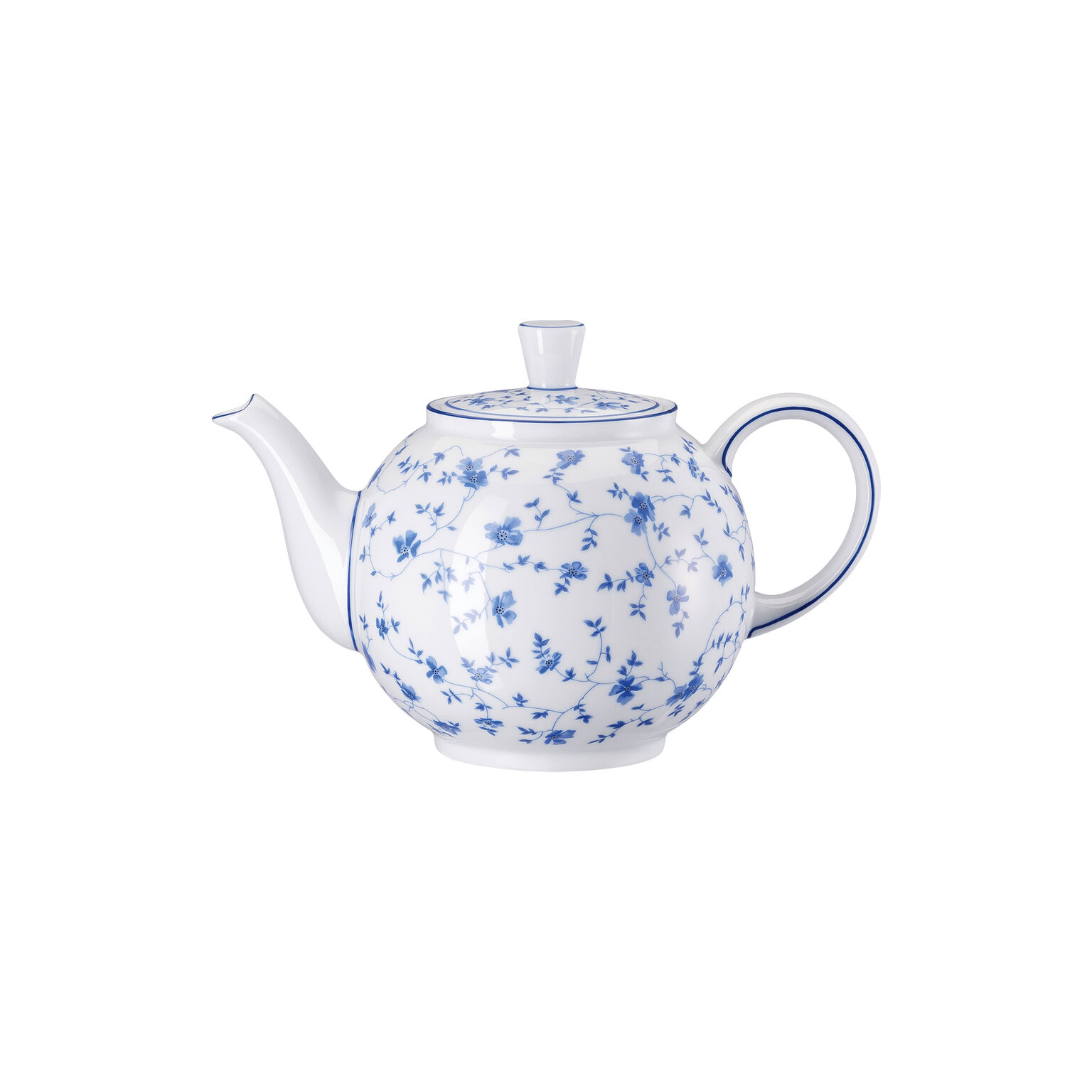 Form 1382 Blaublüten Teekanne 6 Pers.