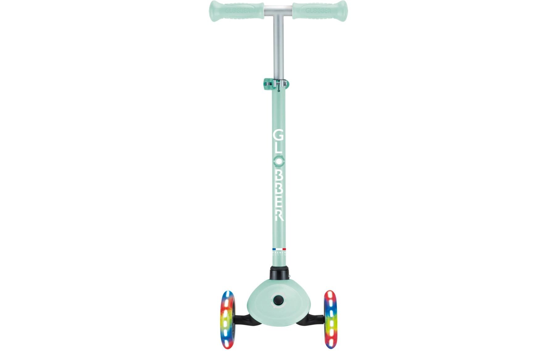 Scooter Primo Lights Mint3-Rad-Roller mit Beleuchtung für Kinder