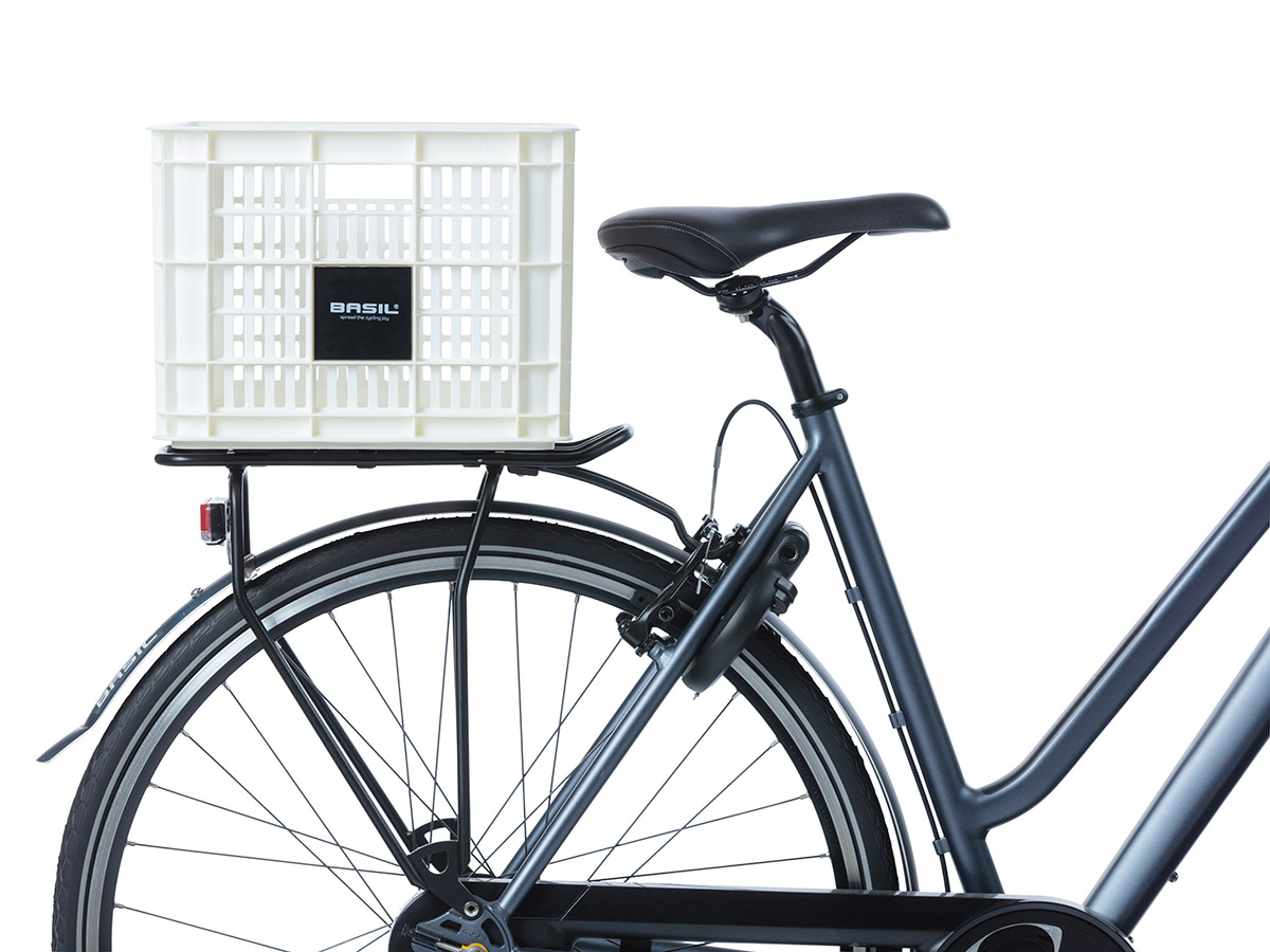 Basil M fietskrat - Bright White