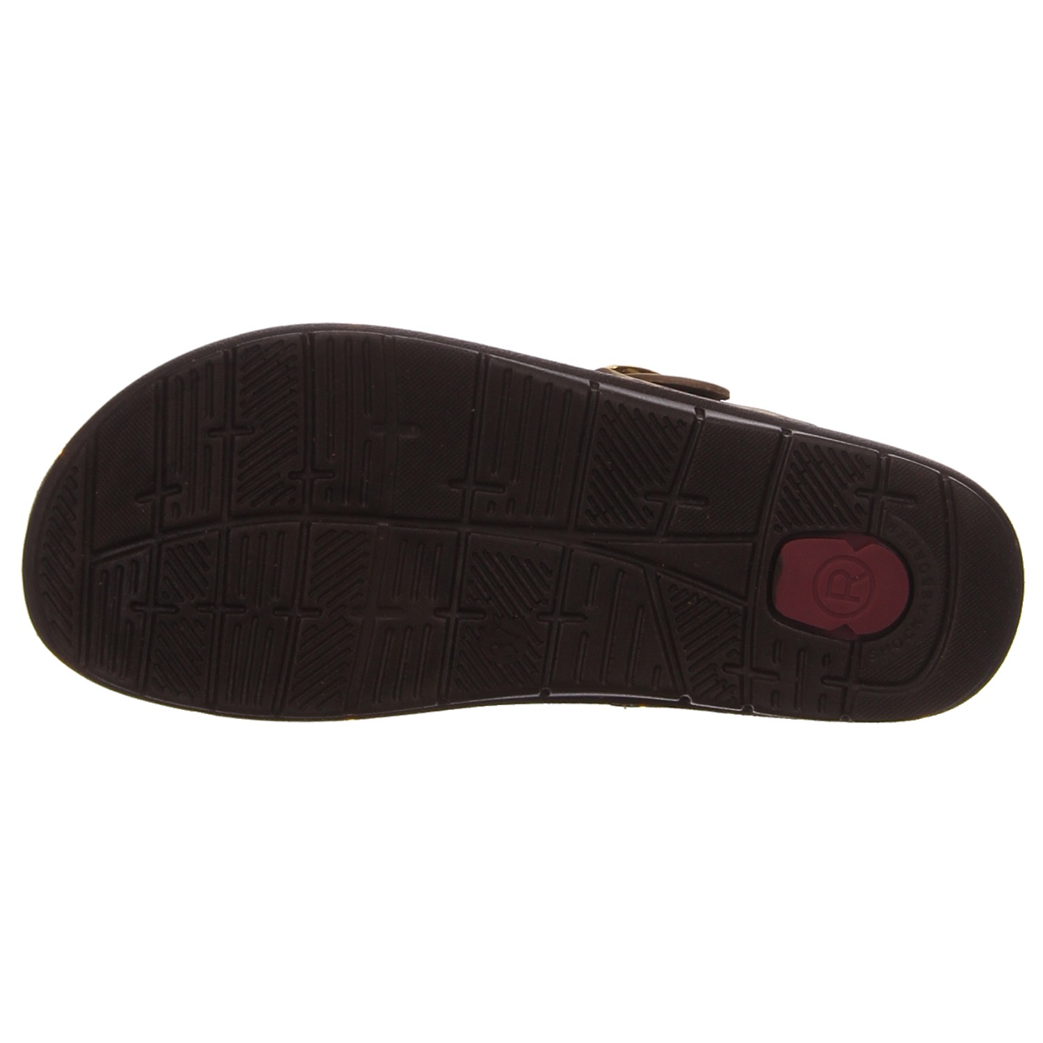 Rohde Pantoletten braun beige