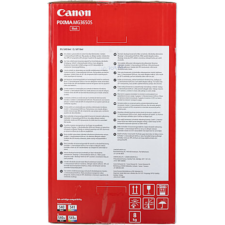 Canon Pixma MG3650S printer