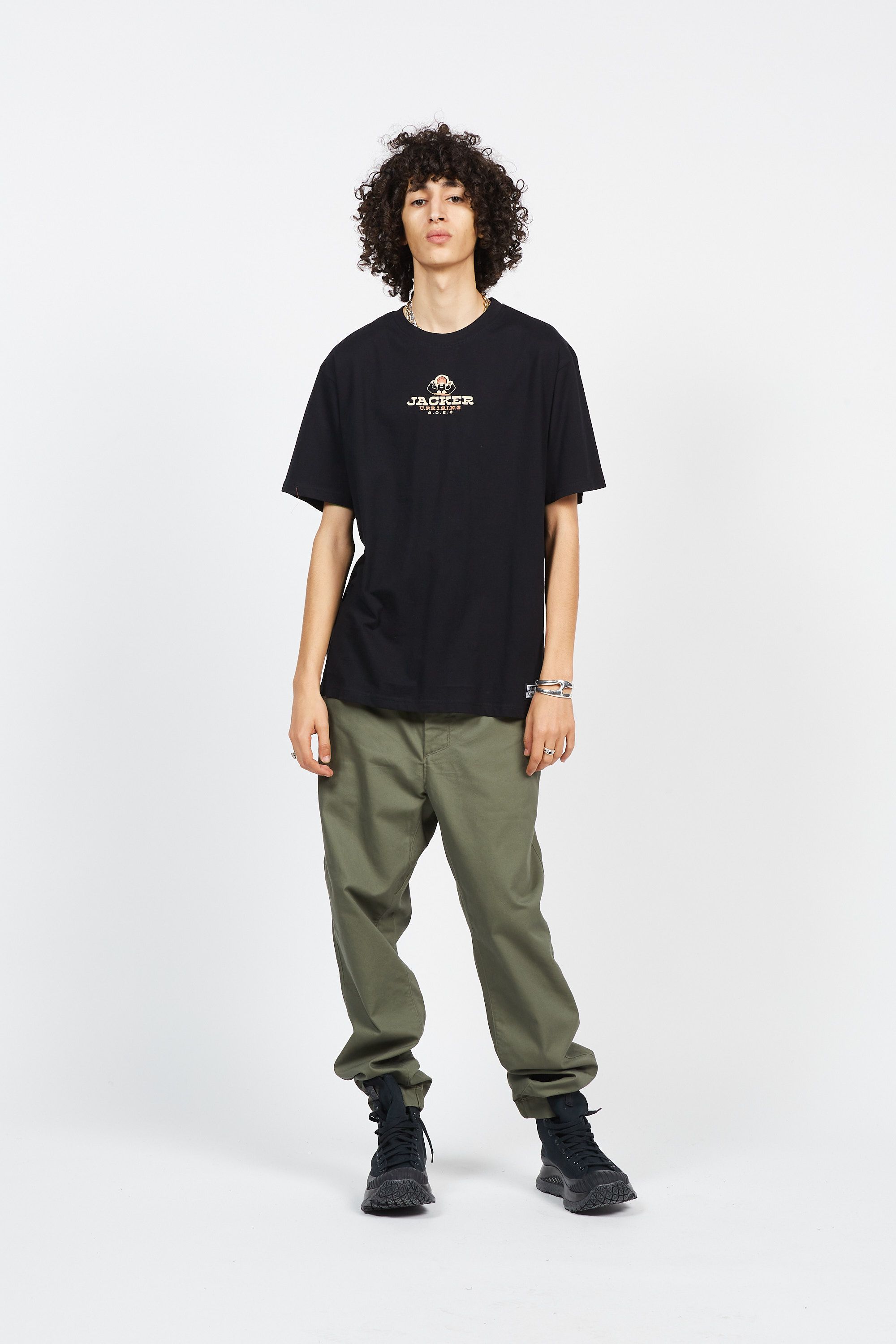 JACKER T-shirt Resistance Noir