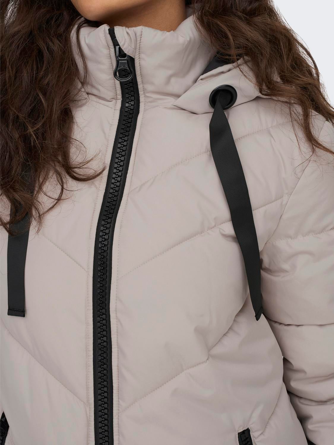 JDYSKYLAR Langer Parka Chateau Gray