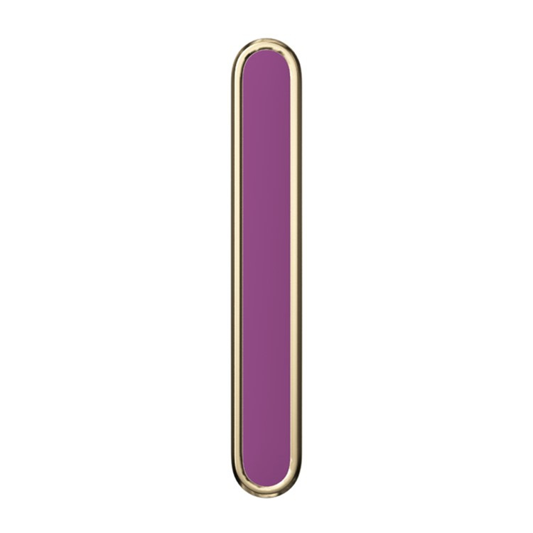 iPhone 16 Pro Max / 16 Pro / 16 Plus / 16 Selbstklebende Alu Kamera Tasten Abdeckung - Violett / Gold