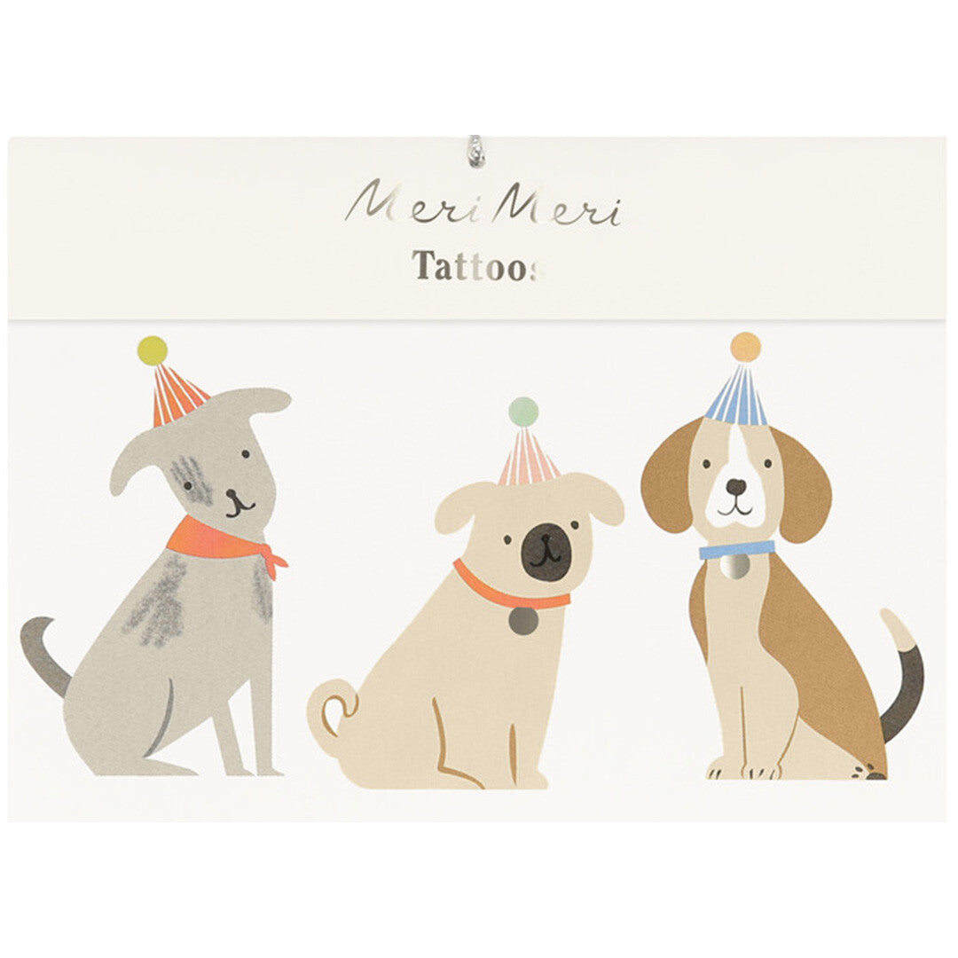 Meri meri tattoos puppies