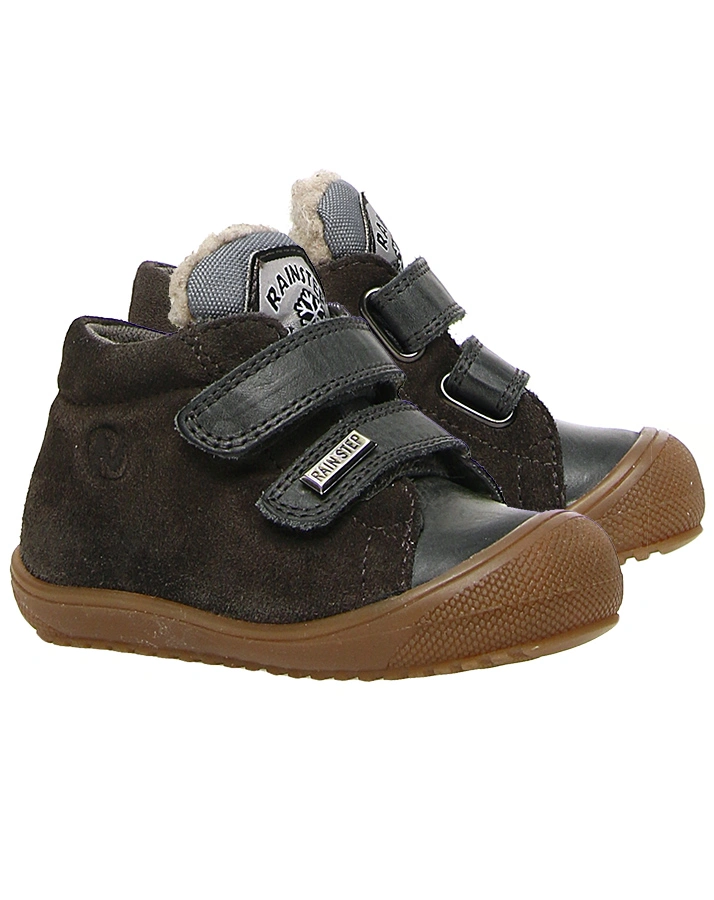 Klett-Lauflernschuhe BRANT in anthrazit/braun