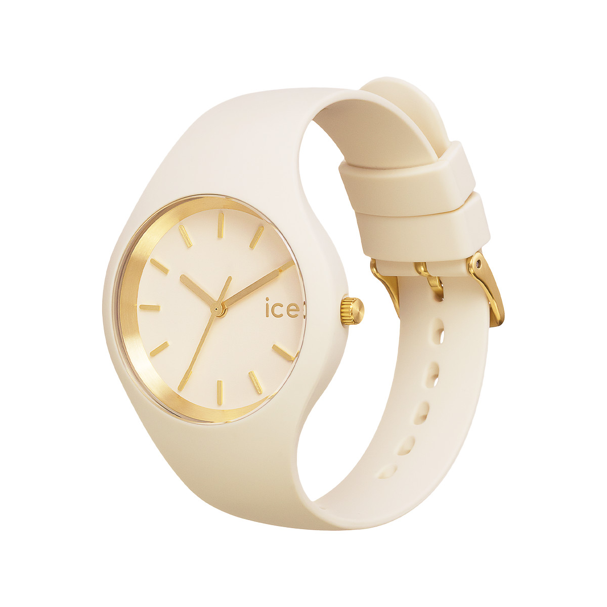 Montre Ice Watch Femme silicone beige