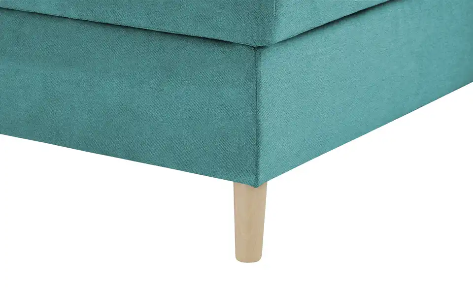 Ecksofa Carla Türkis/Petrol rechts