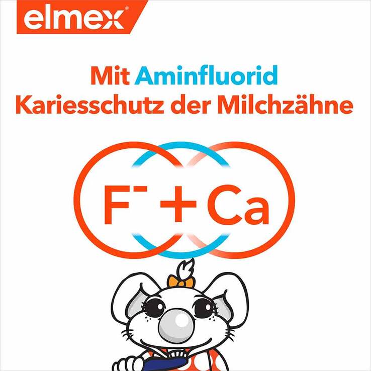 Elmex Kinderzahnpasta mit Faltschachtel, 50 ml