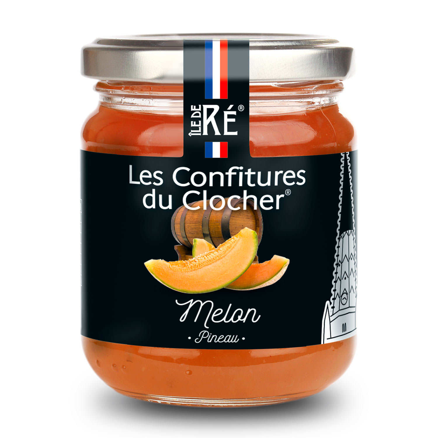 Confiture extra de melon au pineau
