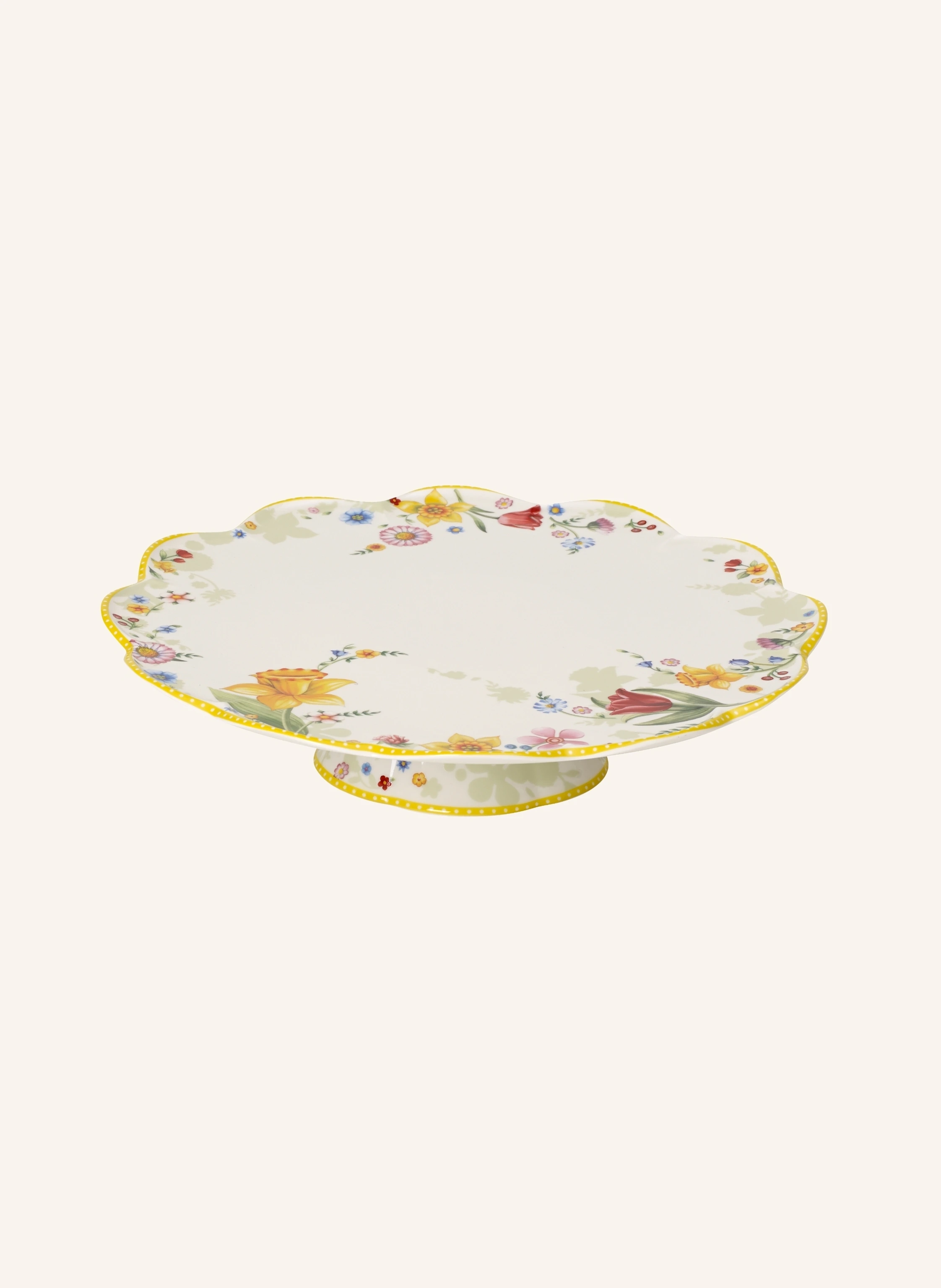 Villeroy & Boch Tortenplatte auf Fuß SPRING AWAKENING