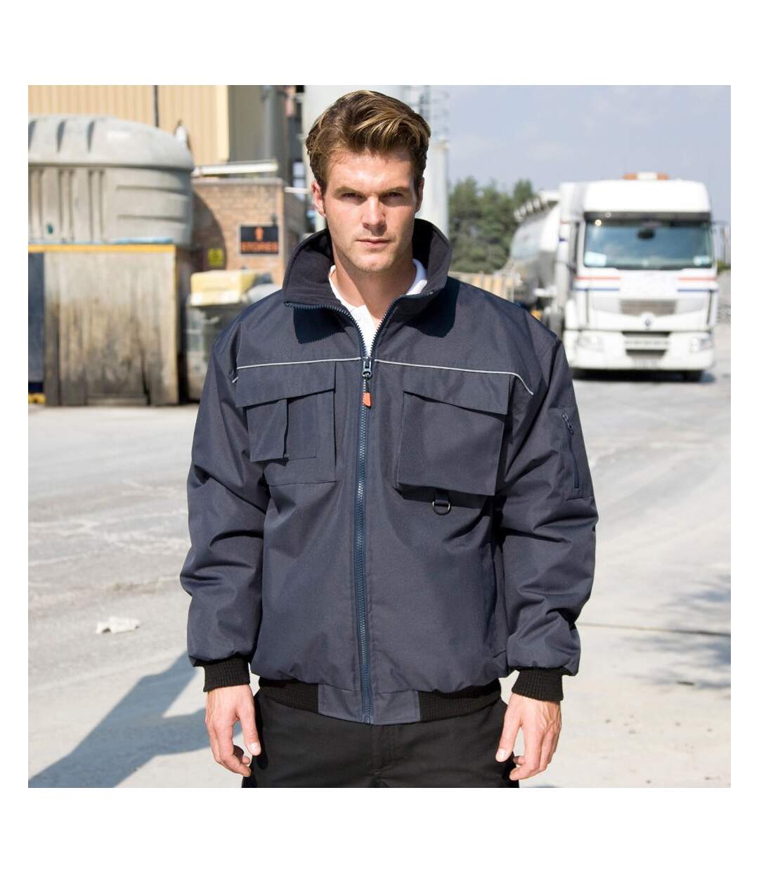 Result Sabre - Veste de travail - Homme (Bleu marine) - UTBC2794