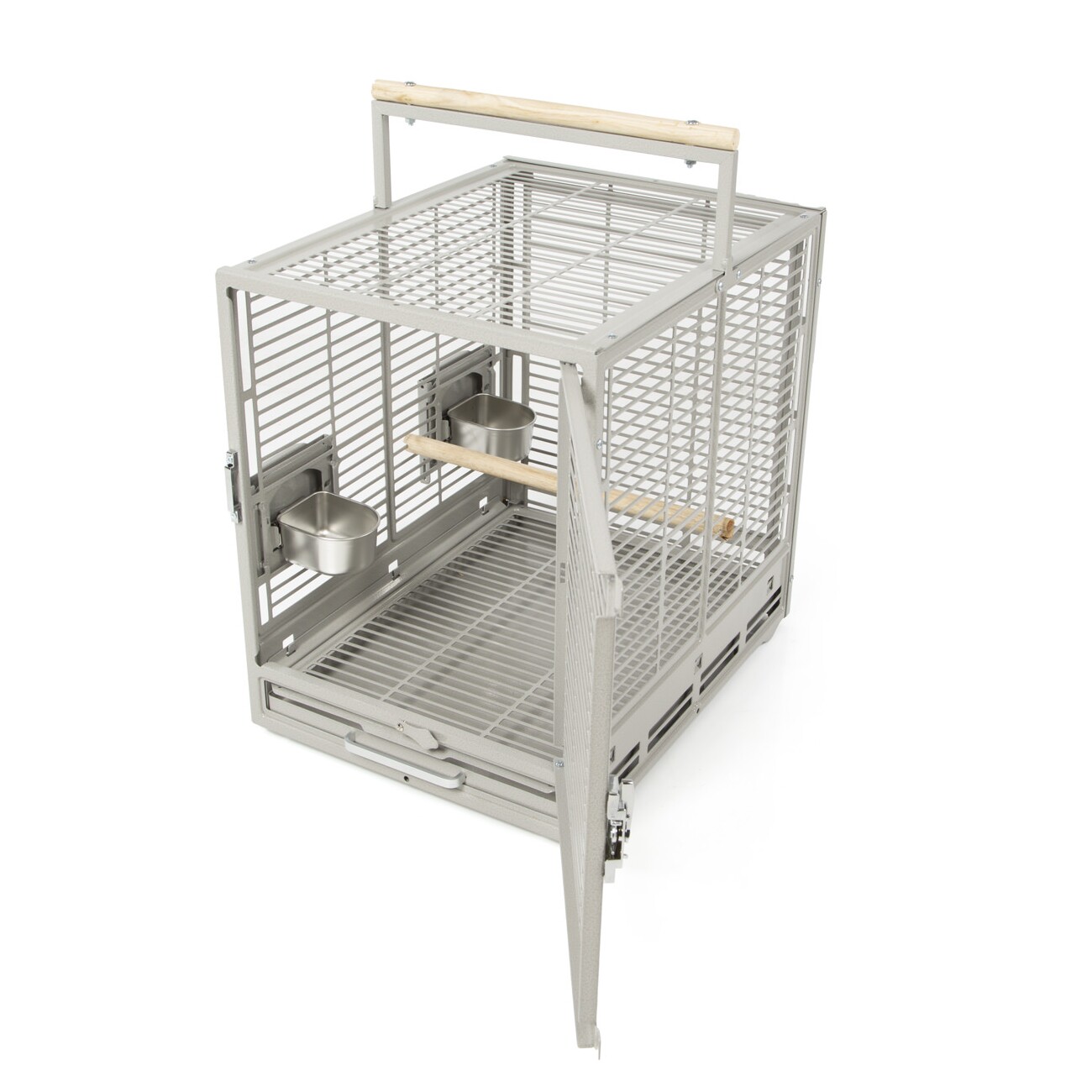 Montana Cages Transportkäfig Evo hellgrau