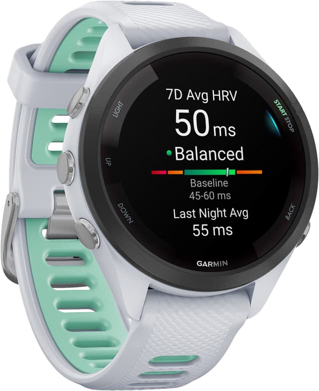 Garmin Forerunner 265S sportsur (hvid)
