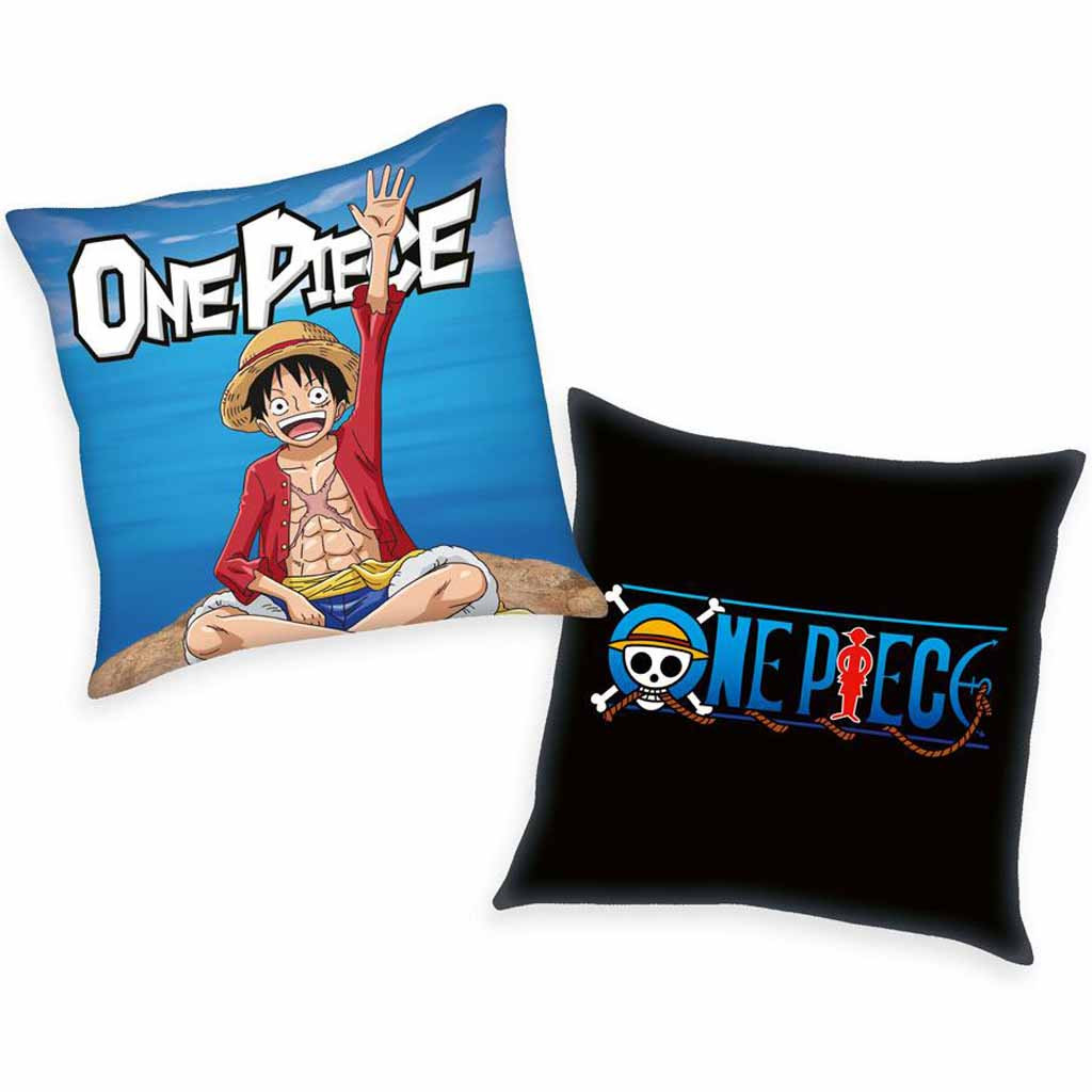 One Piece - Coussin Luffy/Logo