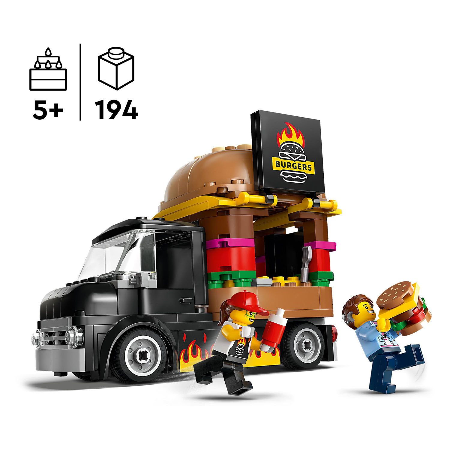 LEGO City 60404 Hamburgertruck